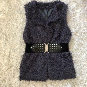 Soft Vest With Belt